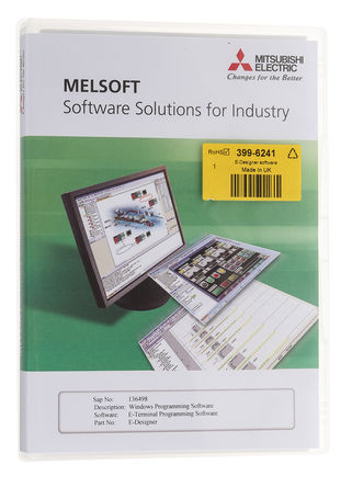 Mitsubishi - E-DESIGNER - Mitsubishi E-DESIGNER  E Designer, ʹ HMI E1000 ϵСMAC E ϵ, ʹ PLC MELSEC		