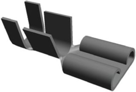 TE Connectivity - 180363-2 - TE Connectivity FASTON .250 ϵ ѹӲ 180363-2, 6.35 x 0.81mm, о		