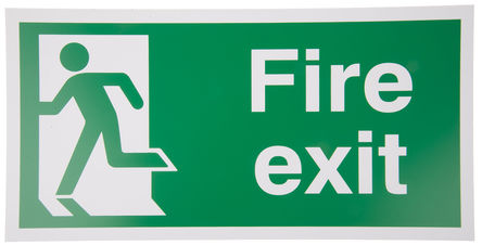 Signs & Labels - FX04810R - Signs & Labels FX04810R PVC ɫ/ɫ Ӣ ȫ־ “ȫ“, 300 x 150mm		