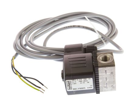 Burkert - 139889 - Burkert 6013EX ϵ 2˿  ŷ 139889, 10 bar, 1/4in˿, NC, 230 V /ֱ		