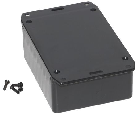 Hammond - 1591SSFLBK - Hammond 1591 ϵ IP54 ABS  1591SSFLBK, , 110.1 x 82.2 x 40mm		