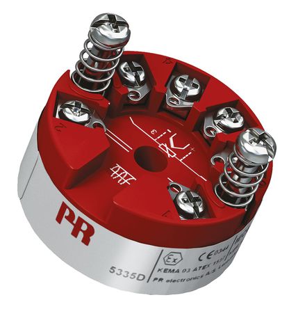 PR Electronics - 5335D - PR Electronics 5300 ϵ ¶ȴ 5335D, 8  30 V ֱ, 44 mmֱ, 20.2mm		