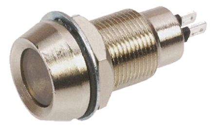 Marl - 512-997-22 - Marl 512-997-22 10 mm  ɫ LED ָʾ, ƬӶ, 12.7mmװ׳ߴ, 24 V ֱ		