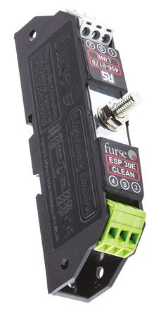 WJ Furse - ESP 30E - WJ Furse ESP E ϵ 36.7 V 5 kA, 20 kA ˫ӿ ESP 30E, DIN 찲װ, 120 x 54 x 19mm		