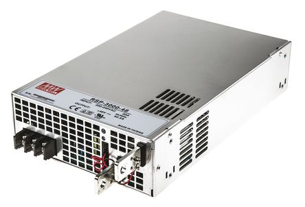 RS Pro - RSP-3000-48 - RS Pro 3000W  ǶʽģʽԴ SMPS RSP-3000-48, 180  264 V ac, 254  370 V dc, 48V dc, 62.5A, 90.5%Ч		