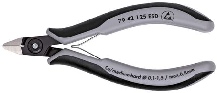 Knipex - 79 42 125 ESD - Knipex бǯ и 79 42 125 ESD, 125mm ܳ, 1.5mm и		