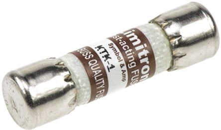 Cooper Bussmann - KTK-1 - Cooper Bussmann F۶ٶ 1A ʽ۶ KTK-1, 10.3 x 38.1mm		
