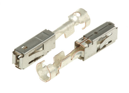 TE Connectivity - 1-968875-3 - TE Connectivity AMP MCP 2.8 系列 母 压接接线端子 1-968875-3, 镀银 铜，镍，硅合金触芯		