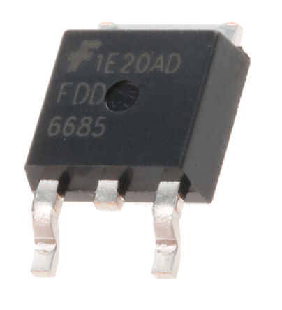 Fairchild Semiconductor - FDD6685 - Fairchild Semiconductor PowerTrench ϵ Si P MOSFET FDD6685, 11 A, Vds=30 V, 3 TO-252װ		