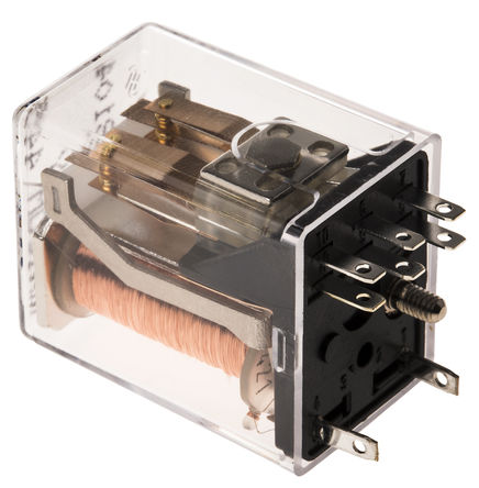 TE Connectivity - V23154C 421B104 1-1393806-1 - TE Connectivity V23154C 421B104 1-1393806-1 ˫˫ PCB װ Ǳ̵, 2 A, 24V dc		