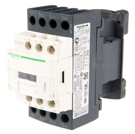 Schneider Electric - LC1DT20B7 - Schneider Electric Tesys D LC1D ϵ Ӵ LC1DT20B7, 4 , 20 A, 24 V Ȧ		