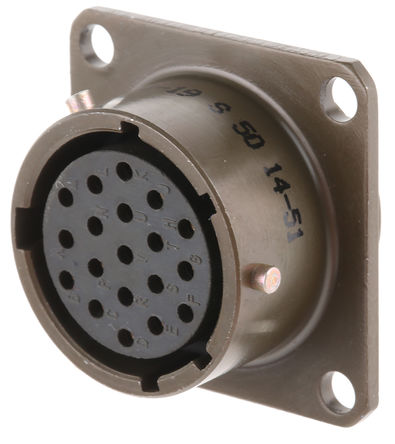 Amphenol - 451 02E 1419S 50 - Amphenol 19· 尲װ    451 02E 1419S 50, ĸо, ǳߴ14		