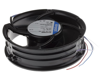 ebm-papst - 6314 /2 TDHHP - ebm-papst 6300 ϵ 67W 24 V ֱ  6314 /2 TDHHP, 680m3/h, 7000rpm, 172 (Dia.) x 51mm		