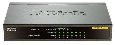 D-Link - DES-1008PA - D-Link 8˿  DES-1008PA		