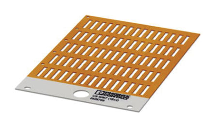 Phoenix Contact - 0829295 - Phoenix Contact 70װ ɫ ƹ̶ ±ʶ 0829295, 18mm, 4.3 mm		