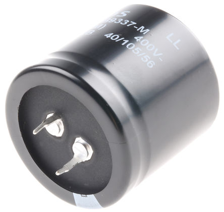 EPCOS - B43504B9337M - EPCOS B43504 ϵ 400 V ֱ 330F ͨ  B43504B9337M, 20%ݲ, 270m(ֵ), +105C		