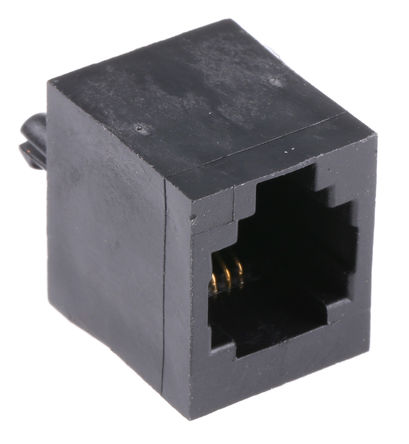 MH Connectors - MHRJJ64NFV - MH Connectors MH ϵ 6P4C UTP ĸ RJ12  MHRJJ64NFV, ͨ, ͭо		