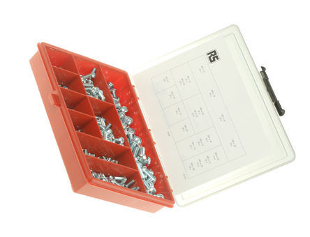 RS Pro - ISO 7380 KIT - RS Pro 450  ť ݶ/˨׼ ISO 7380, 8  25mm, M3, M4, M5, M6, M8		
