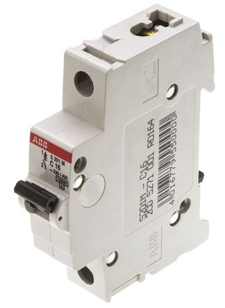 ABB - 2CDS271001R0164 - ABB System M Pro S200 ϵ 1 16 A MCB ΢Ͷ· 2CDS271001R0164, 10 kA Ͽ, C բ		