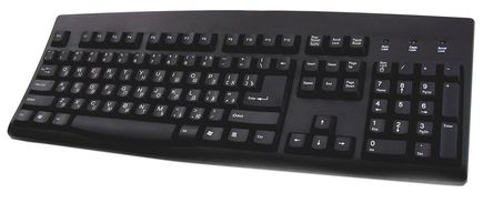 Ceratech - KYBAC260UP-BKCY - Ceratech ɫ PS/2  USB  QWERTY   KYBAC260UP-BKCY		