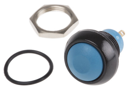 Apem - IPR3SAD1 - Apem IPR3SAD1 IP67 ��ɫ ˲�� ���� ��尲װ ��ť����, 5 A@ 28 V ֱ��		