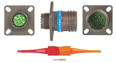 Souriau - 8D011W99PN - Souriau 8D ϵ 7· 尲װ    8D011W99PN, о, ǳߴ11, MIL-DTL-38999		