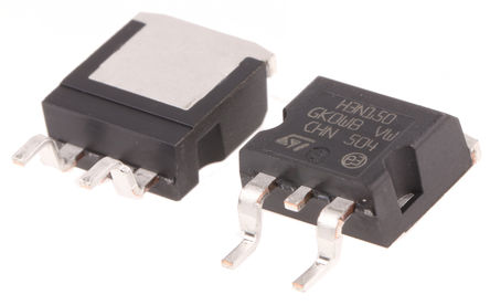 STMicroelectronics - STH3N150-2 - STMicroelectronics MDmesh ϵ N Si MOSFET STH3N150-2, 2.5 A, Vds=1500 V, 3 H2PAK-2װ		