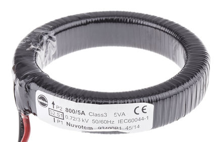 Nuvotem Talema - 93490 P1 - Nuvotem Talema 800A   CT 93490 P1, 800/5		