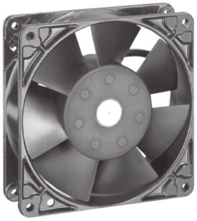ebm-papst - 5950W - ebm-papst W2K121 ϵ 18W 230 V   5950W, 180m3/h, 2700rpm, 127 x 127 x 38mm		