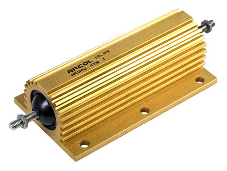 Arcol - HS300 47R J - Arcol HS300 ϵ HS300 47R J 300W 47 5%  尲װ̶ֵ, Ӷ, Ƿװ		