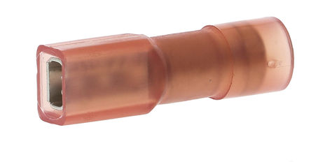 RS Pro - FDFNYD1-110(8) - RS Pro FDFNYD1 ϵ ɫ Ե ѹӲ FDFNYD1-110(8), 2.8 x 0.8mm, ͭо		