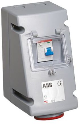 ABB - 2CMA168300R1000 - 432RPR6 - ABB Critical & Safe ϵ ɫ 3P+N+E RCD 氲װ  2CMA168300R1000 - 432RPR6, 32A, 346  415 V, IP44		