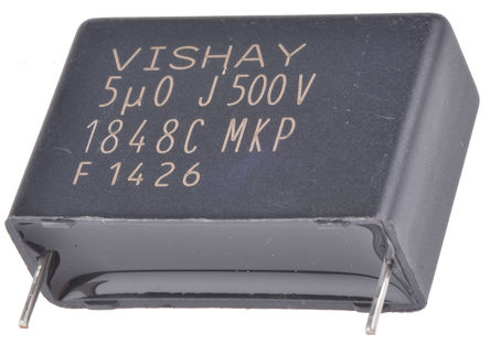 Vishay - MKP1848C55050JK2 - Vishay MKP1848C ϵ 5F ۱ϩ (PP) MKP1848C55050JK2, 5%, 500 V ֱ, ͨ		