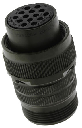 Amphenol - MS3106A-20-27S - Amphenol 14· °װ   ͷ MS3106A-20-27S, ĸо, ǳߴ20, MIL-DTL-5015		