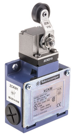 Telemecanique Sensors - XCKM115 - Telemecanique Sensors OsiSense XC ϵ IP66 пϽ ٶ λ XCKM115, ܸ, DP, /, 240V		