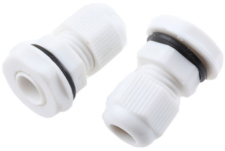 HellermannTyton - NGM12-WHT - HellermannTyton IP68 ɫ  ĸĵ¹̶ͷ NGM12-WHT, 3mm  6.5mmֱ, M12		