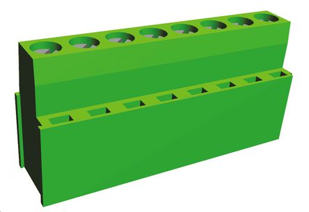 TE Connectivity - 282856-8 - TE Connectivity Buchanan ϵ 5mm ھ 8 · ĸ ɫ ֱ ӡˢ·߶ӿ 282856-8, ӡˢ·尲װ, Ӷ˽		