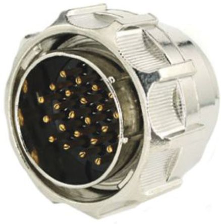 Toughcon - TM2310-P24 - Toughcon 24路 面板安装 直向 连接器 插头 TM2310-P24, 公触点		