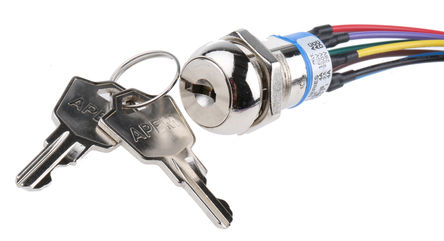 Apem - JD10F126W - Apem 3λ Կ׿ JD10F126W, DP - , 4 A @ 28 V ֱ, ƽԿ, Wire LeadӶ, -30  +85C		