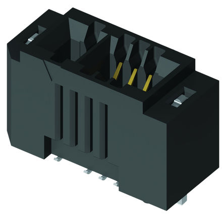 Samtec - MECF-05-02-L-DV-WT - Samtec MECF ϵ 1.27mm ھ 2  10 · ֱ SMT ĸ Ե MECF-05-02-L-DV-WT, ƽо, 3.5A		