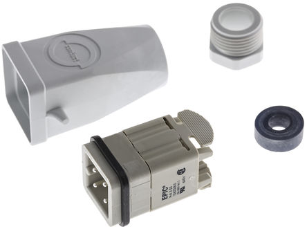 Epic Contact - 10420000+10426000+12957100 - Epic Contact H-A ϵ 3  ͷ RJ45-Rangierfeld Ԥװ׼ 10420000+10426000+12957100, PG11 Ƴߴ, 10A, 250 V 		