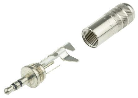 Switchcraft - 35HDNN-RS - Switchcraft Ȼɫ 3.5 mm   35HDNN-RS,  ͭо, 4A, 140 V ֱ, 250 V ֱ		