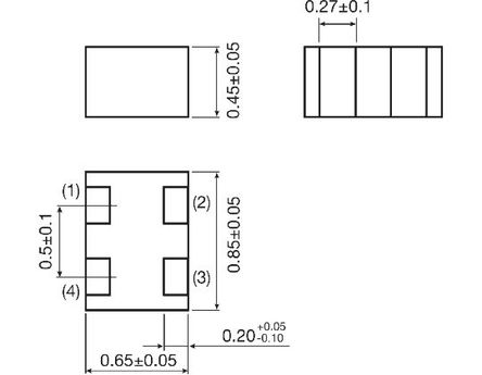 Murata - DLP0NSN121HL2L - Murata DLP0NS ϵ DLP0NSN121HL2L 20% Ƭʽ, 03025װ 90mA dc 3.8 Rdc		
