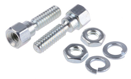 ERNI - 434832 - ERNI ݶ׼ 434832, ʹTMC , ׼ĸ x 2 x 2˨ x 2Ȧ x 2		