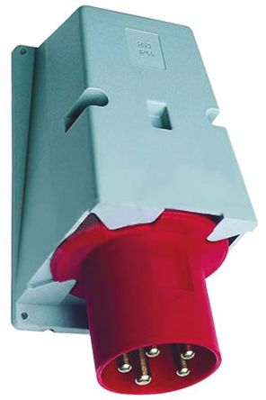 ABB - 2CMA167566R1000 - 463BS6 - ABB Tough & Safe ϵ ɫ 3P+N+E ҵԴ ֱ 尲װ ͷ 2CMA167566R1000 - 463BS6, 63A, 346  415 V, IP44		