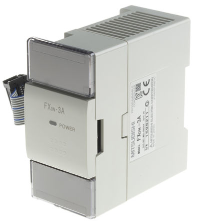 Mitsubishi - FX0N-3A - Mitsubishi FX ϵ PLC /ģ FX0N-3A, 3 x I/O, 4  20 mA, 5  24 V ֱ, 90 x 43 x 87 mm		