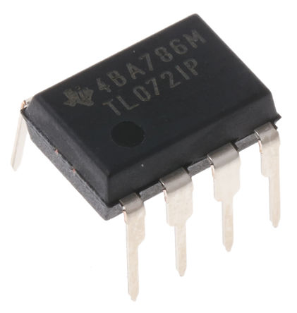 Texas Instruments - TL072IP - Texas Instruments TL072IP ˫ ����Ŵ���, 3MHz���������, 8���� PDIP��װ		