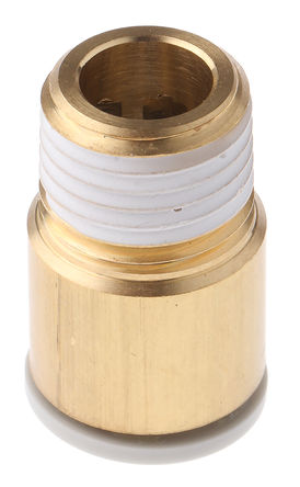 SMC - KQ2S10-02AS - SMC KQ2 ϵ KQ2S10-02AS ͭ ֱ-, R 1/4 , ʽ 10 mm, -5  +60°C		