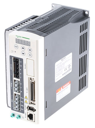 Schneider Electric - LXM23DU10M3X - Schneider Electric 1 kW   ŷ LXM23DU10M3X, 7.3 A, 220 V, 162mm, 85mm, 180mm, 0  +55 C		