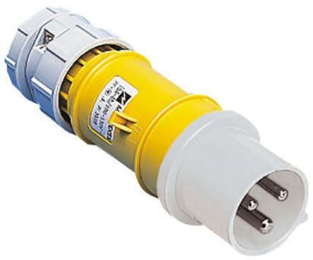 Mennekes - 3942 - Mennekes PowerTOP ϵ ɫ 3P ҵԴ °װ ͷ 3942, 32A, 110 V, IP44		